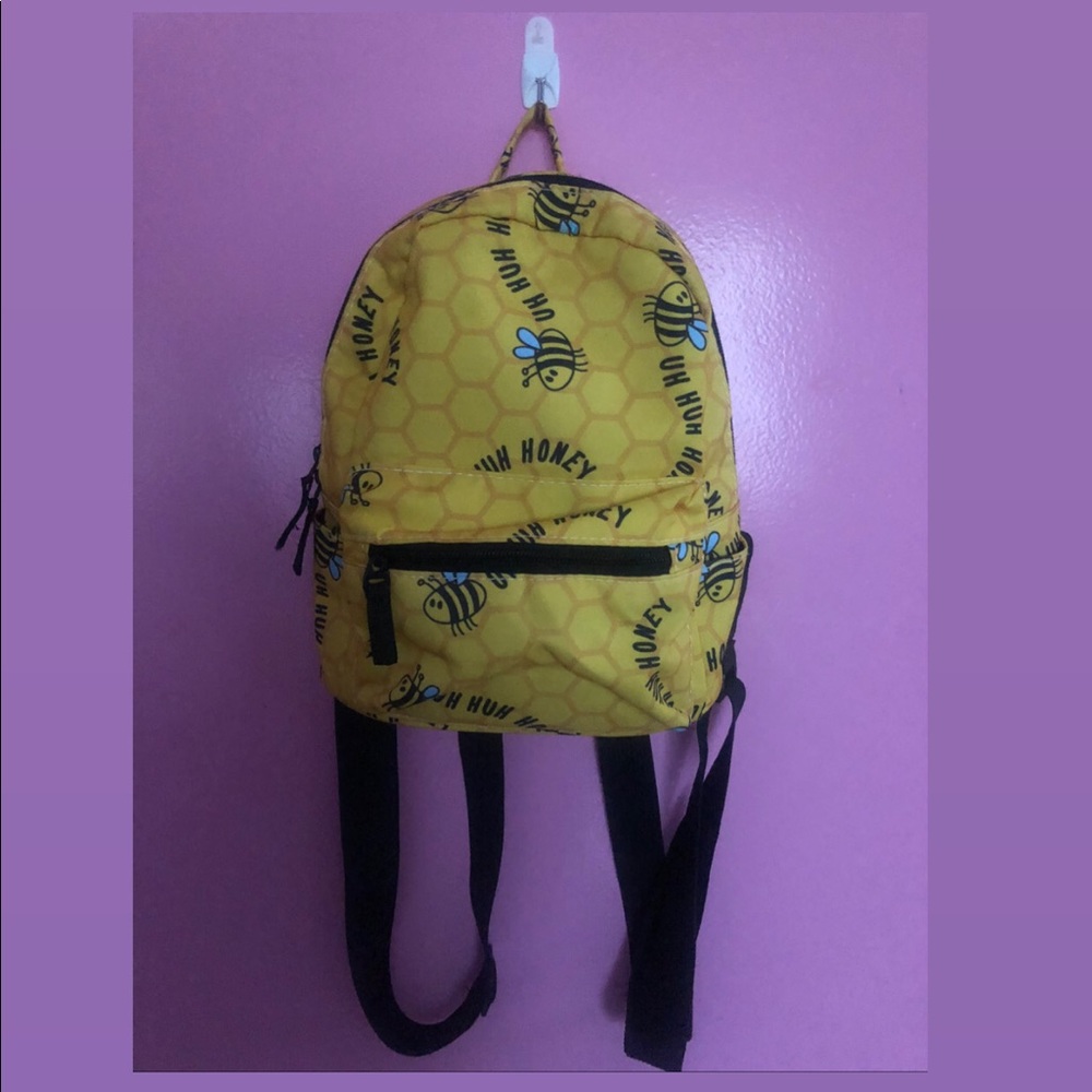 Mini bumble bee backpack